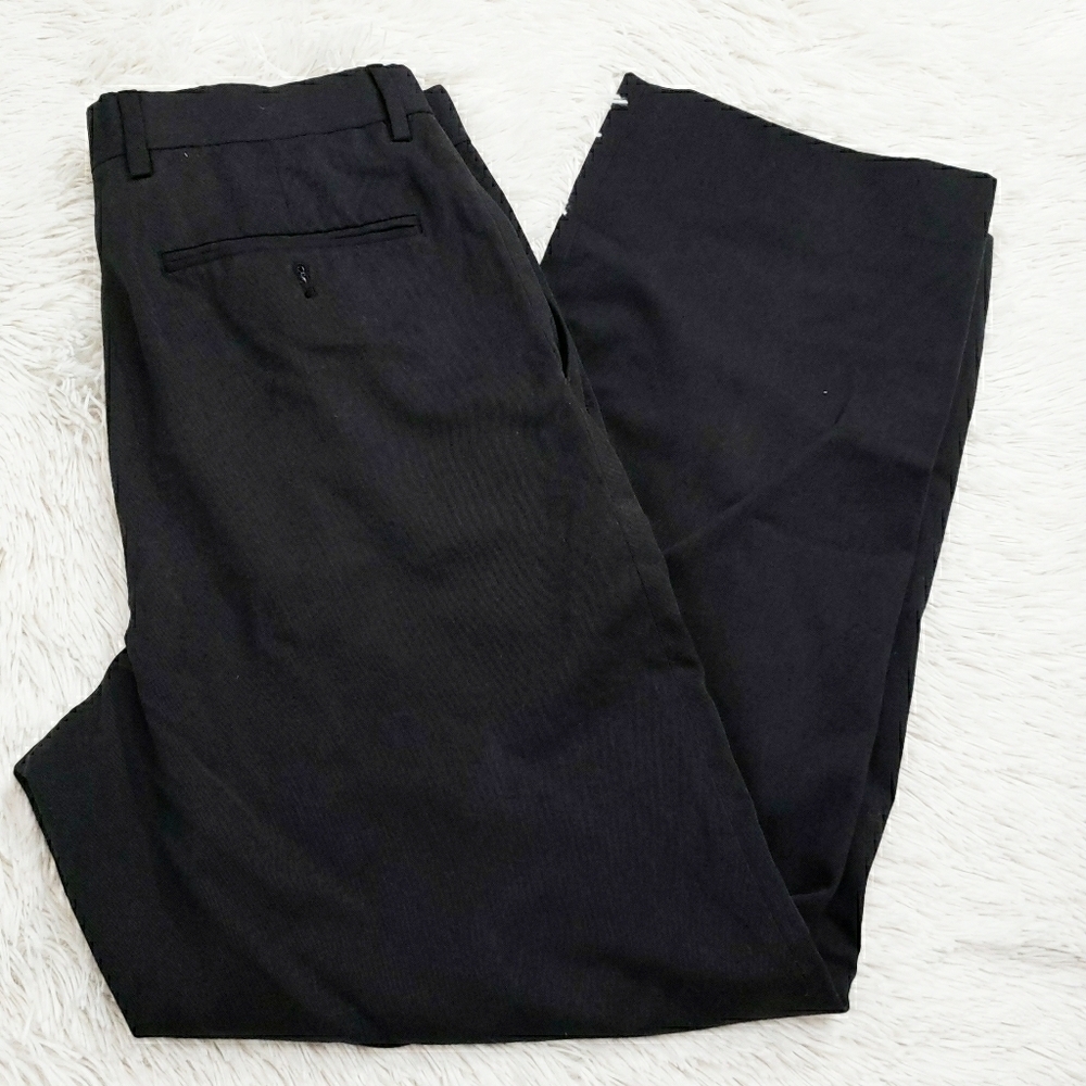 David Taylor Black Career Pants